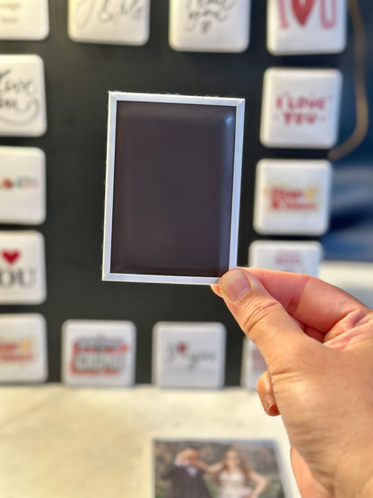 Custom Photo Fridge Magnet (2.6x3.6” XL rectangular magnet) Personalized Picture Magnet | Wedding Favors, Party Souvenirs, Birthday Keepsake Gift