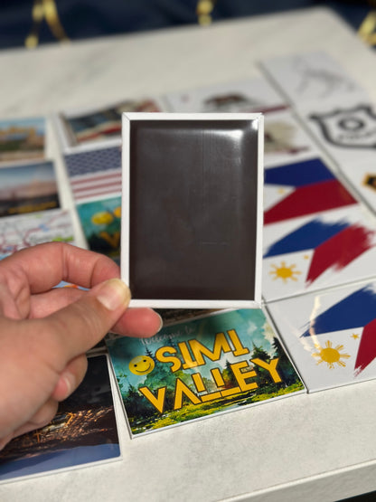 Custom Photo Fridge Magnet (2.6x3.6” XL rectangular magnet) Personalized Picture Magnet | Wedding Favors, Party Souvenirs, Birthday Keepsake Gift