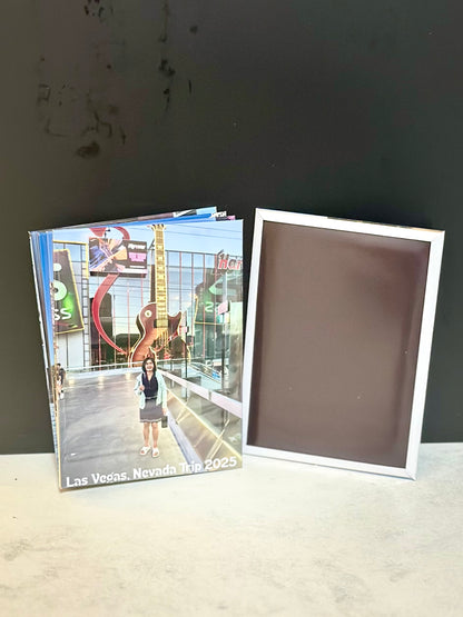 Custom Photo Fridge Magnet (2.6x3.6” XL rectangular magnet) Personalized Picture Magnet | Wedding Favors, Party Souvenirs, Birthday Keepsake Gift