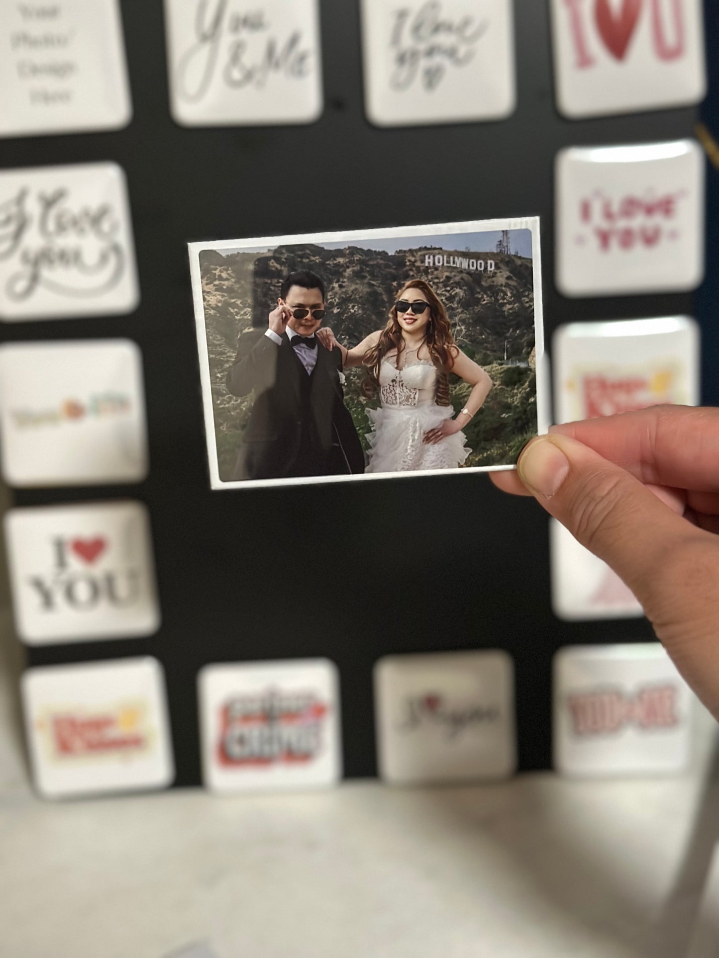 Custom Photo Fridge Magnet (2.6x3.6” XL rectangular magnet) Personalized Picture Magnet | Wedding Favors, Party Souvenirs, Birthday Keepsake Gift