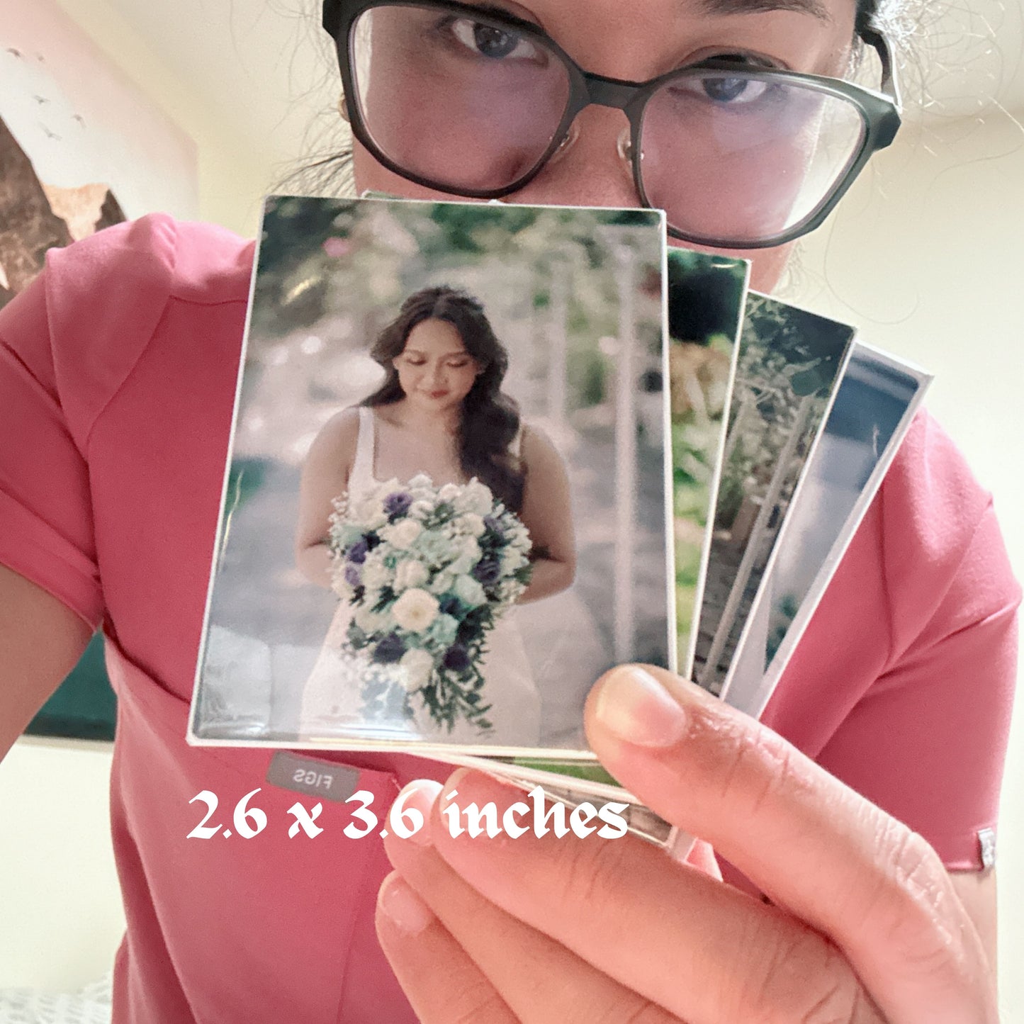 Custom Photo Fridge Magnet (2.6x3.6” XL rectangular magnet) Personalized Picture Magnet | Wedding Favors, Party Souvenirs, Birthday Keepsake Gift