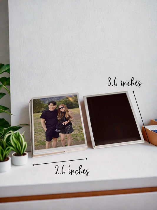 Custom Photo Fridge Magnet (2.6x3.6” XL rectangular magnet) Personalized Picture Magnet | Wedding Favors, Party Souvenirs, Birthday Keepsake Gift