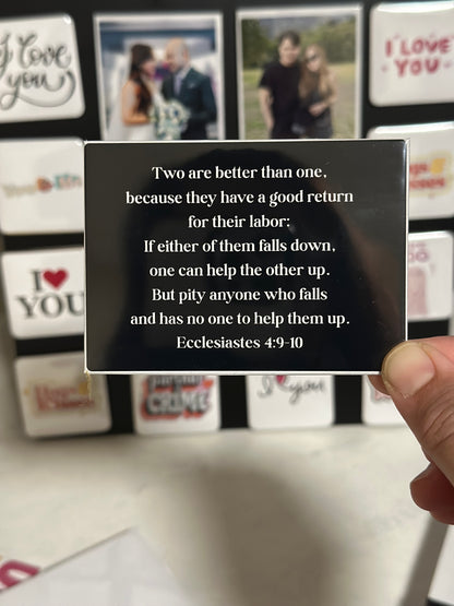 Custom Photo Fridge Magnet (2.6x3.6” XL rectangular magnet) Personalized Picture Magnet | Wedding Favors, Party Souvenirs, Birthday Keepsake Gift