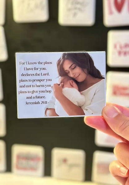 Custom Photo Fridge Magnet (2.6x3.6” XL rectangular magnet) Personalized Picture Magnet | Wedding Favors, Party Souvenirs, Birthday Keepsake Gift